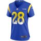 Women's Los Angeles Rams Marshall Faulk Nike Royal Game Retired Player Jersey