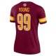 Women's Washington Commanders Chase Young Nike Burgundy Legend Jersey