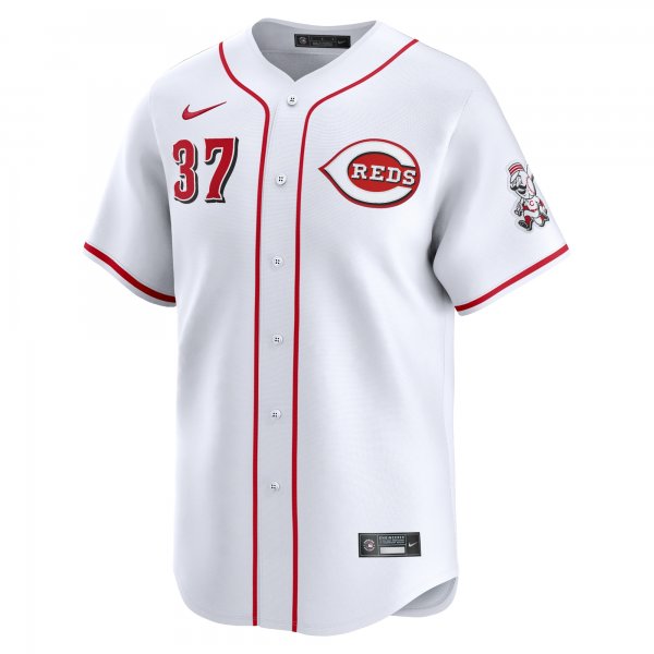 Men's Cincinnati Reds Tyler Stephenson Nike White Home Limited Player Jersey