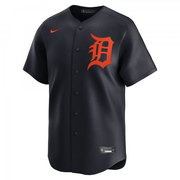 Men's Detroit Tigers  Nike Navy  Alternate Limited Custom Jersey