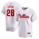 Men's Philadelphia Phillies #28 Alec Bohm Nike White Home Limited Player Jersey