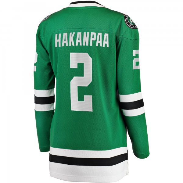 Women's Dallas Stars Jani Hakanpaa Fanatics Kelly Green Home Breakaway Player Jersey