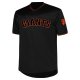 Men's San Francisco Giants Profile Black Big & Tall Pop Fashion Jersey