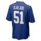 Men's New York Giants Azeez Ojulari Nike Royal Game Jersey