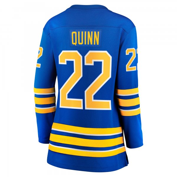 Women's Buffalo Sabres Jack Quinn Fanatics Royal Home Breakaway Player Jersey