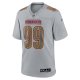 Men's Washington Commanders Chase Young Nike Gray Atmosphere Fashion Game Jersey