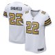 Women's New Orleans Saints Rashid Shaheed Nike  White Alternate Game Jersey