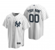 Men's New York Yankees Custom #00 Nike White Stitched Cool Base Home MLB Jersey