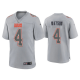 Men's Cleveland Browns Deshaun Watson Gray Atmosphere Fashion Game Jersey