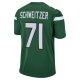 Men's New York Jets Wes Schweitzer Nike Green Game Jersey