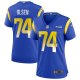 Women's Los Angeles Rams Merlin Olsen Nike Royal Game Retired Player Jersey