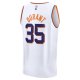 Youth Phoenix Suns Kevin Durant Fanatics White Fast Break Player Jersey - Association Edition