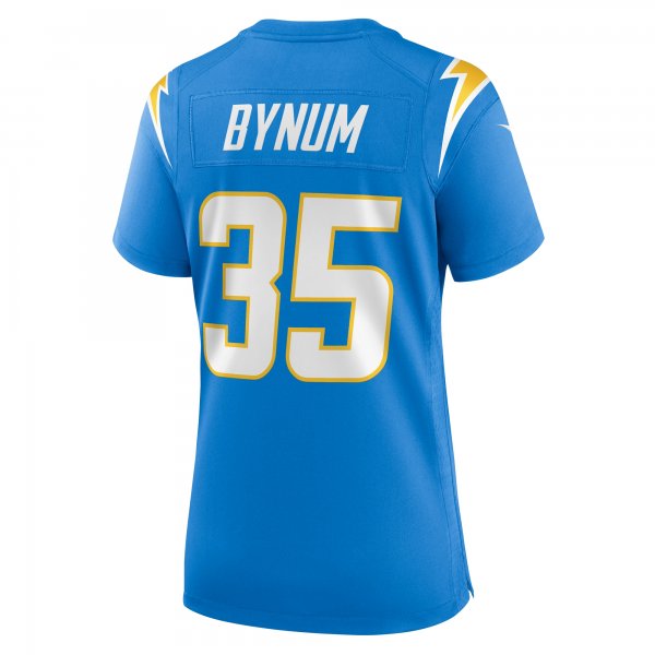 Women's Los Angeles Chargers Terrell Bynum Nike  Powder Blue Team Game Jersey