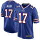 Youth Nike Buffalo Bills #17 Josh Allen 2018 NFL Draft Pick Game Royal Jersey