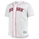 Men's Boston Red Sox White Big & Tall Home Replica Team Jersey