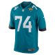 Men's Jacksonville Jaguars Cam Robinson Nike Teal Game Jersey