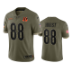 Cincinnati Bengals Hayden Hurst Olive 2022 Salute To Service Limited Jersey #88