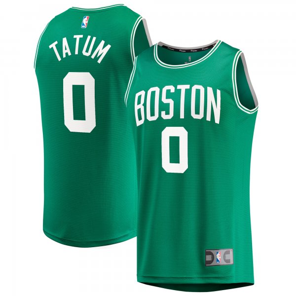 Men's Boston Celtics Jayson Tatum Fanatics Kelly Green Fast Break Replica Jersey - Icon Edition