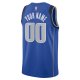 Unisex Dallas Mavericks Nike Blue Swingman Custom Jersey - Icon Edition