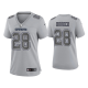 Women's Dallas Cowboys Malik Hooker Gray Atmosphere Fashion Game Jersey