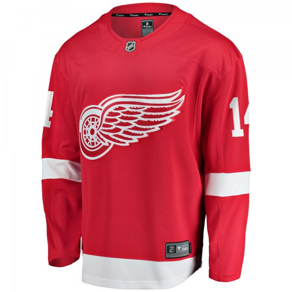 Men's Detroit Red Wings Robby Fabbri Fanatics Red Home Breakaway Player Jersey