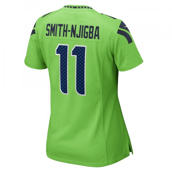 Women's Seattle Seahawks Jaxon Smith-Njigba Nike Neon Green  Game Jersey