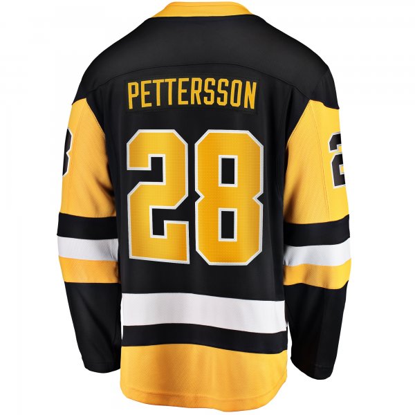 Marcus Pettersson Pittsburgh Penguins Fanatics Home Breakaway Player Jersey - Black