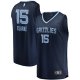 Men's Memphis Grizzlies Brandon Clarke Fanatics Navy Fast Break Replica Jersey - Icon Edition