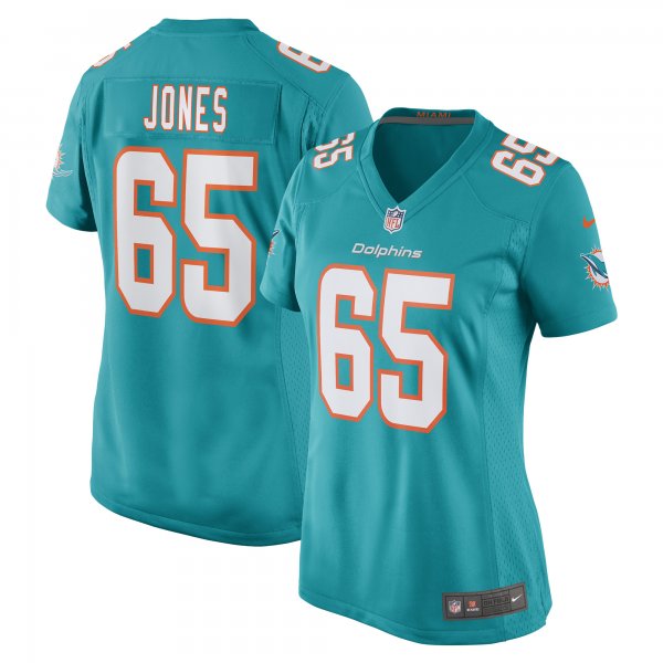 Women's Miami Dolphins Robert Jones Nike Aqua Game Jersey