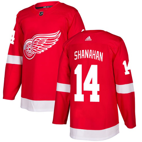 Adidas Detroit Red Wings #14 Brendan Shanahan Red Home Stitched NHL Jersey