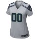 Women's Nike Gray Seattle Seahawks Alternate Custom Game Jersey