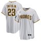 Men's San Diego Padres #23 Fernando Tatis Jr. Nike White 2024 MLB World Tour Seoul Series Home Player Jersey