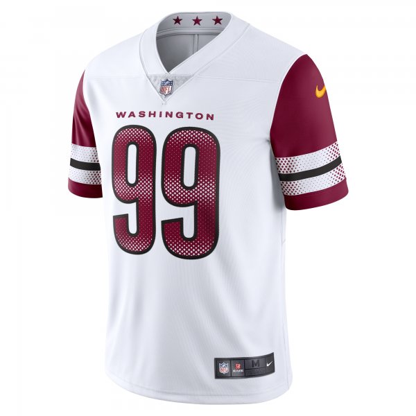 Men's Washington Commanders Chase Young Nike White Vapor Limited Jersey