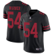 Men's San Francisco 49ers #54 Fred Warner Black Alternate Stitched NFL Vapor Untouchable Limited Jersey