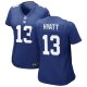 Women's Nike Royal New York Giants #13 Jali Hyatt Jersey