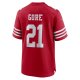 Men's San Francisco 49ers Frank Gore Nike Scarlet Retired Player Game Jersey