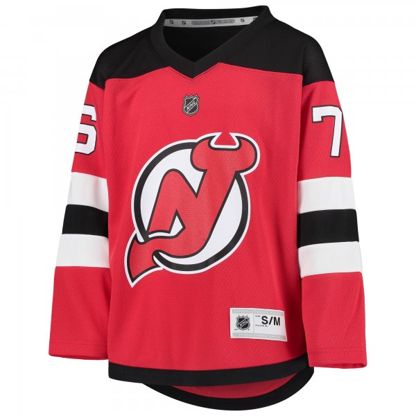 Youth New Jersey Devils P.K. Subban Red Home Player Replica Jersey