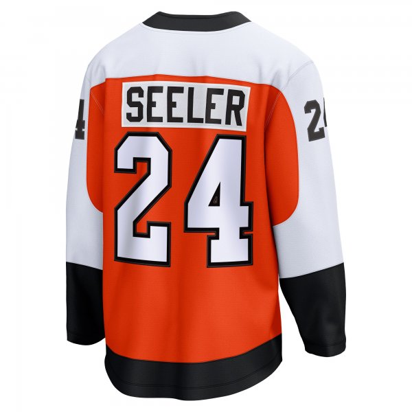 Men's Philadelphia Flyers Nick Seeler Fanatics Orange Home Breakaway Jersey