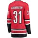 Women's Carolina Hurricanes Frederik Andersen Fanatics Red Alternate Breakaway Player Jersey