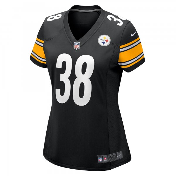 Women's Pittsburgh Steelers Caleb Johnson Nike  Black  Game Jersey