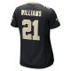 Women's New Orleans Saints Jamaal Williams Nike Black Player Jersey