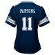 Girls Youth Dallas Cowboys Micah Parsons Nike Navy Game Jersey