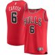 Men's Chicago Bulls Alex Caruso Fanatics Red Fast Break Replica Jersey - Icon Edition