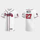 Men's Atlanta Braves #27 Austin Riley White 2021 MLB All-Star Game Jersey