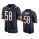 Men's Chicago Bears #58 Darnell Wright Navy 2023 NFL Draft Limited Jersey