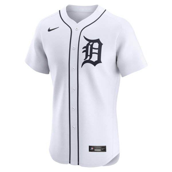 Men's Detroit Tigers Andy Ibanez Nike White Home Elite Player Jersey