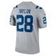 Men's Indianapolis Colts Jonathan Taylor Nike Gray Inverted Legend Jersey