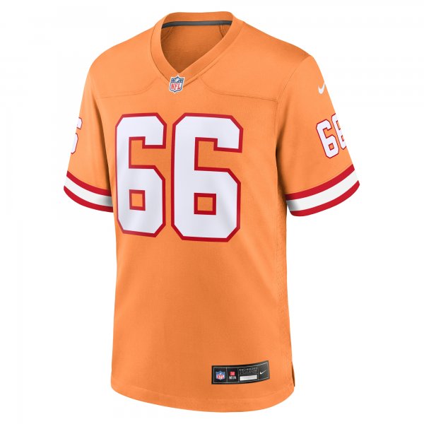 Men's Tampa Bay Buccaneers Ryan Jensen Nike Orange Throwback Game Jersey