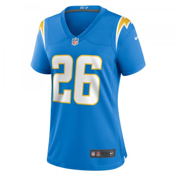 Women's Los Angeles Chargers Alex Erickson Nike  Powder Blue Team Game Jersey