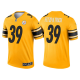 Men's Pittsburgh Steelers #39 Minkah Fitzpatrick Gold 2021 Limited NFL Jersey